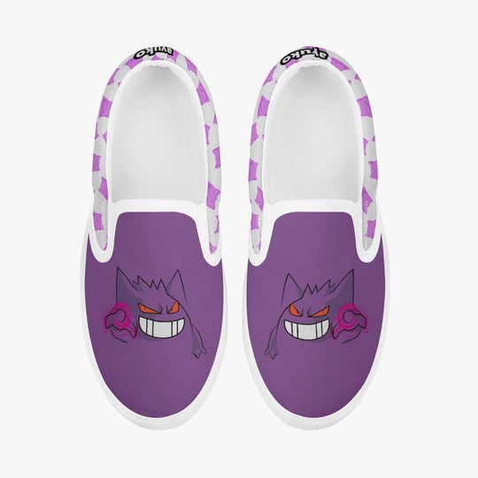 Pokemon Gengar Kids Slipons Anime Shoes _ Pokemon _ Ayuko