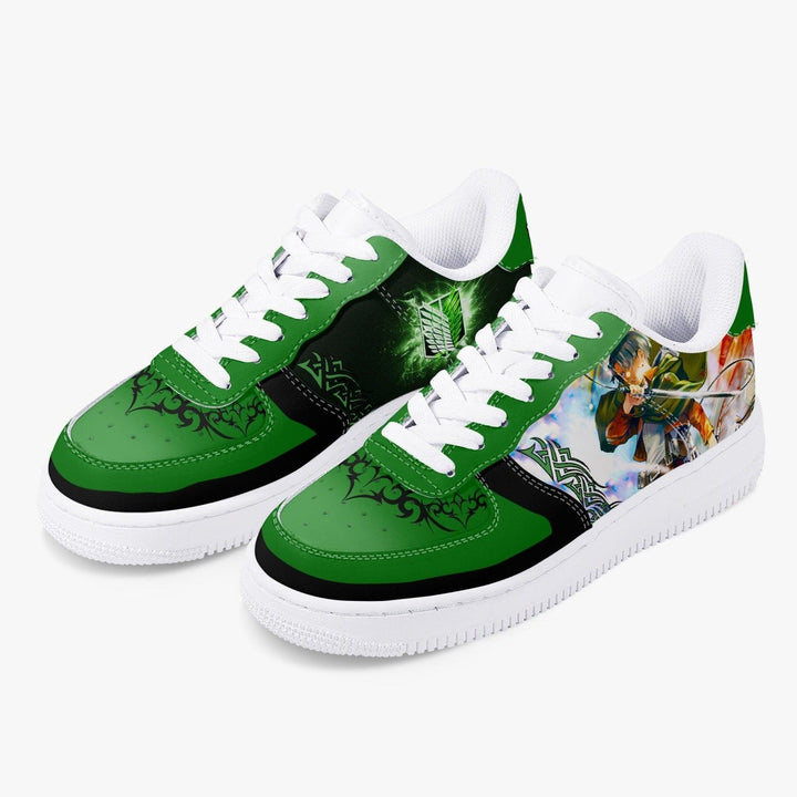 Attack On Titan Levi Ackerman AF1 Anime Shoes _ Attack On Titan _ Ayuko