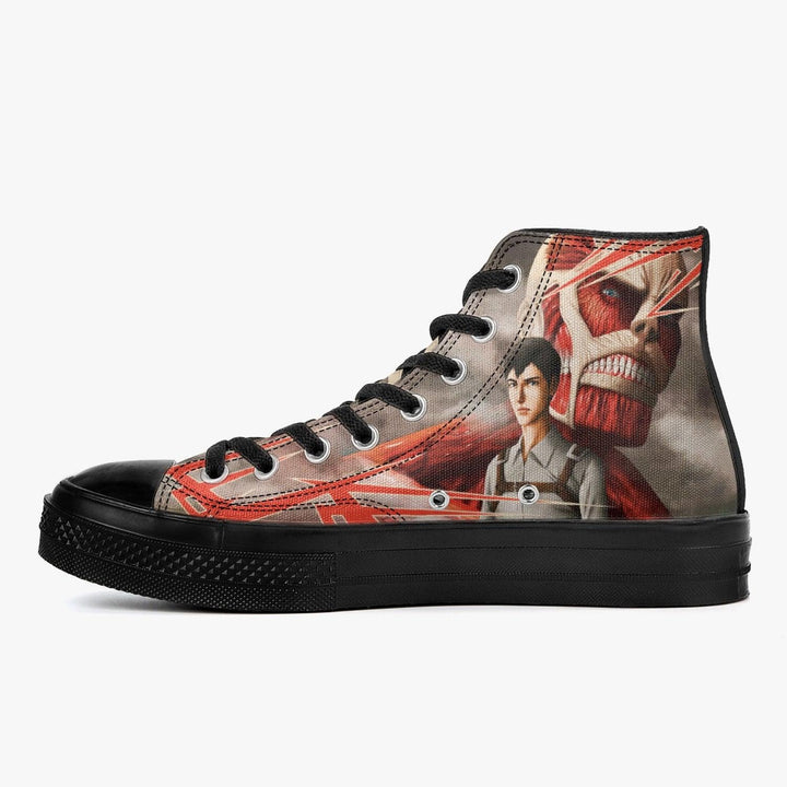 Attack On Titan Bertholdt Hoover A-Star High Anime Shoes _ Attack On Titan _ Ayuko