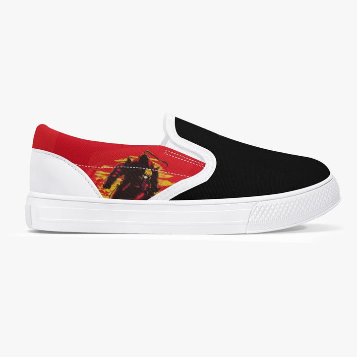 Fullmetal Alchemist FMA Kids Slip Ons Anime Shoes _ Fullmetal Alchemist _ Ayuko