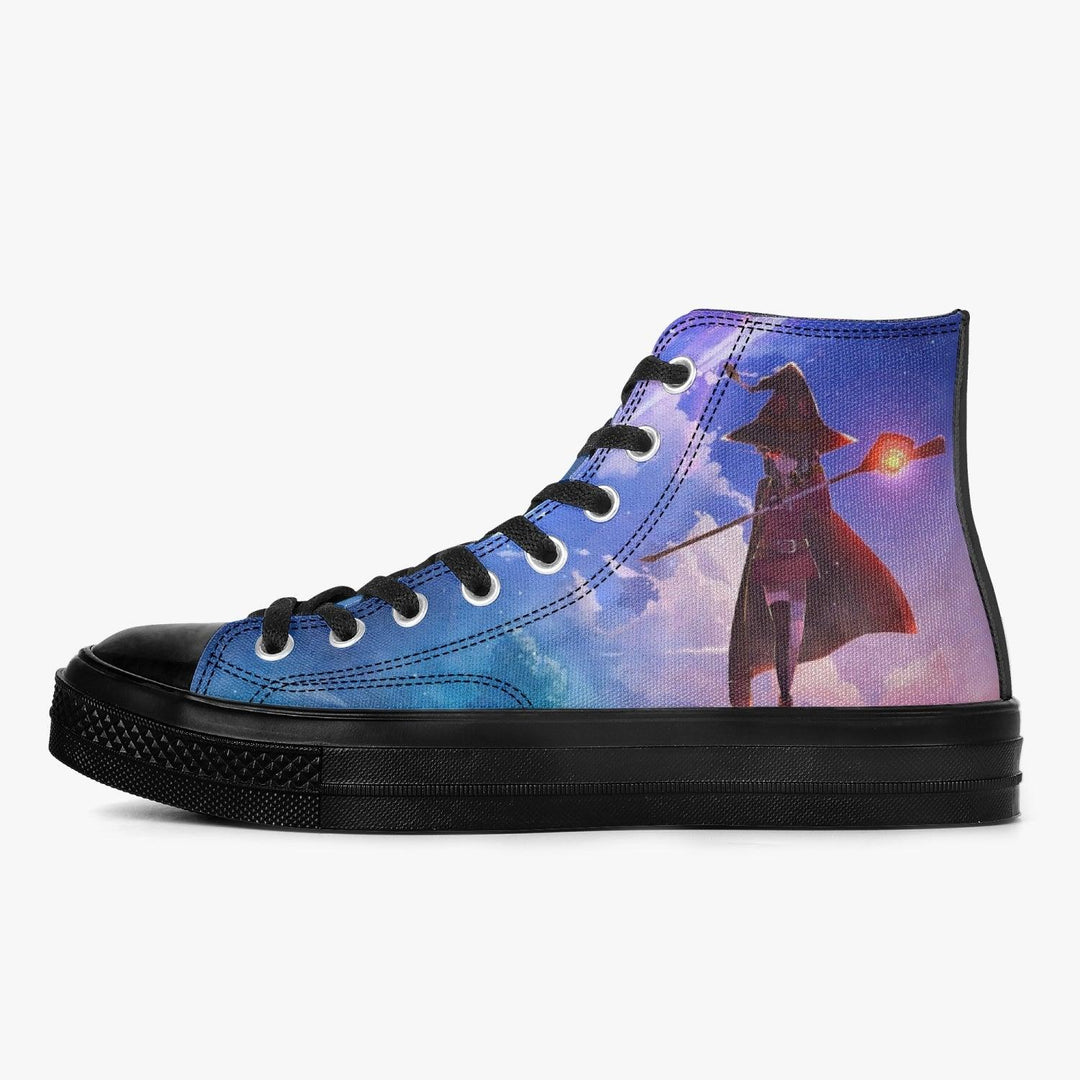 KonoSuba Megumin A-Star High Anime Shoes _ Konosuba _ Ayuko