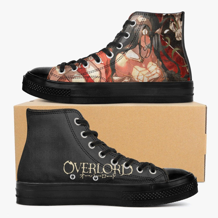 Overlord Demiurge A-Star High Black Anime Shoes _ Overlord _ Ayuko