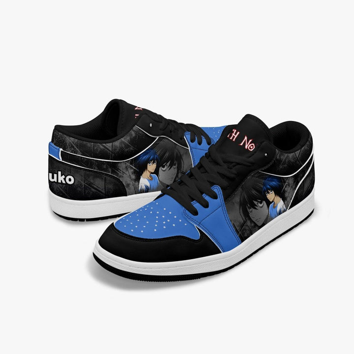 Death Note 'L' blue hair JD1 Low Anime Shoes _ Death Note _ Ayuko