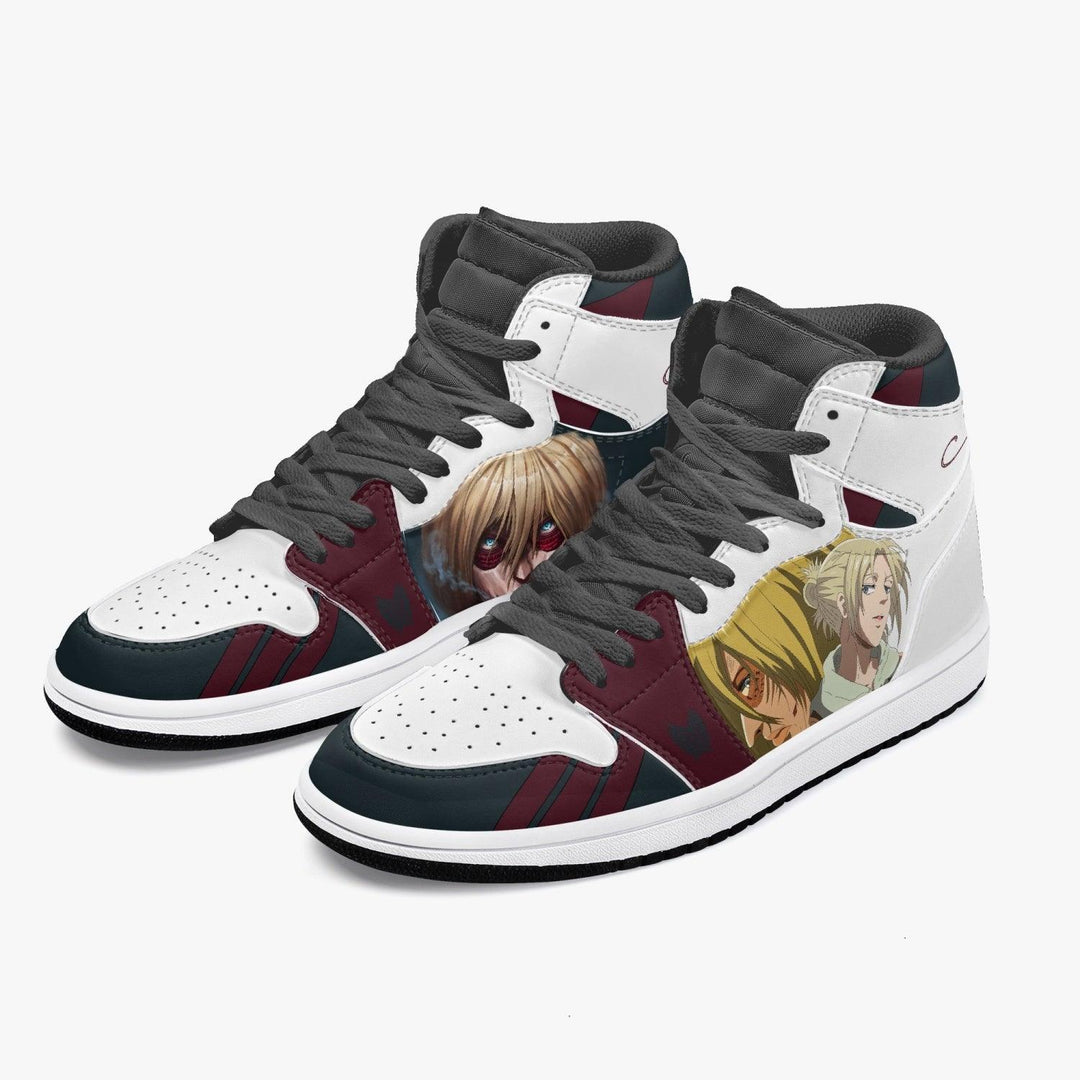 Attack On Titan Annie Leon Hart JD1 Anime Shoes _ Attack On Titan _ Ayuko