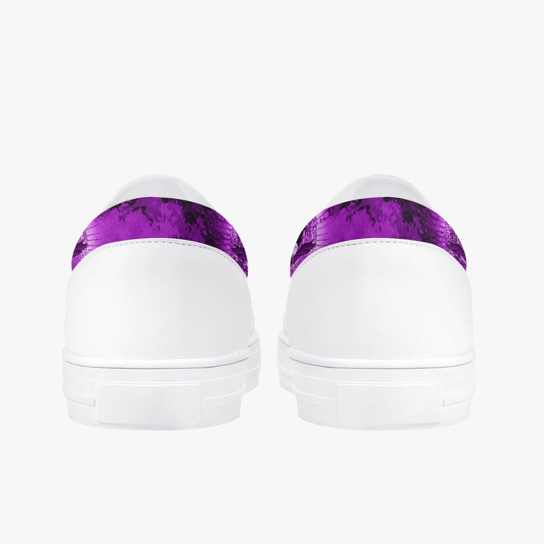 Death Note Ryuk Purple Kids Slip Ons Anime Shoes _ Death Note _ Ayuko