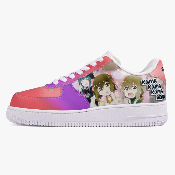 Kuma Kuma Kuma Bear Shuri Air F1 Anime Shoes _ Kuma Kuma Kuma Bear _ Ayuko