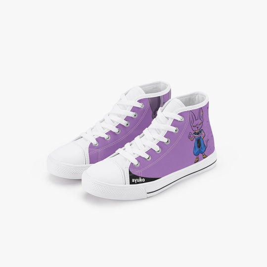 Dragon Ball Super Beerus Kids A-Star High Anime Shoes _ Dragon Ball Super _ Ayuko