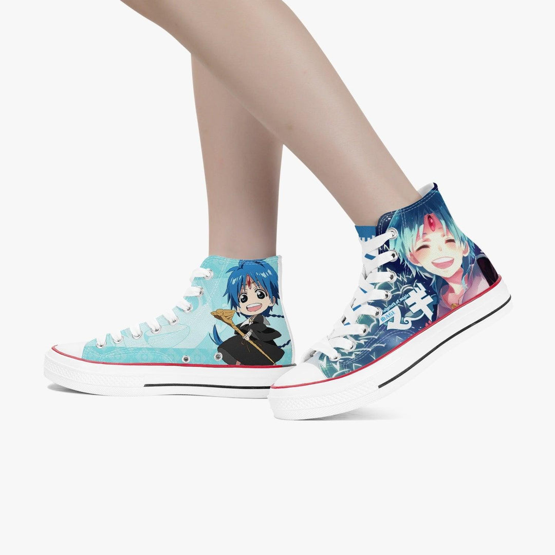 Magi The Labyrinth Of Magic Aladdin A-Star High Anime Shoes _ Magi The Labyrinth Of Magic _ Ayuko