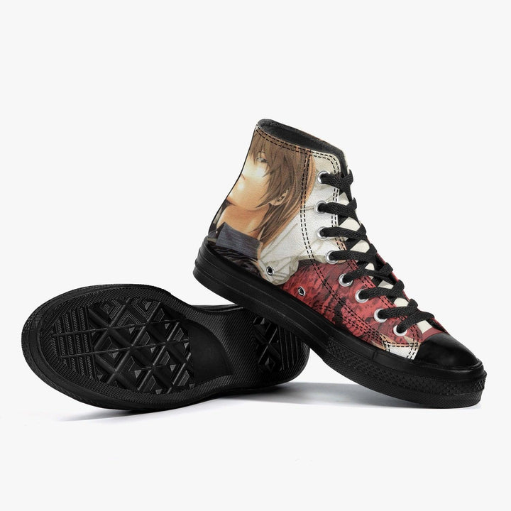 Death Note Light Yagami A-Star High Anime Shoes _ Death Note _ Ayuko