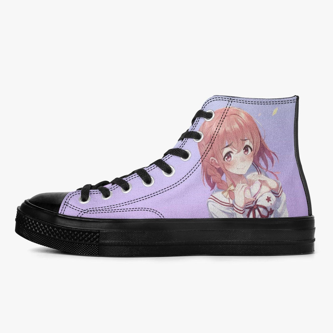 Rent A Girlfriend Sumi Sakurasawa A-Star High Anime Shoes _ Rent A Girlfriend _ Ayuko