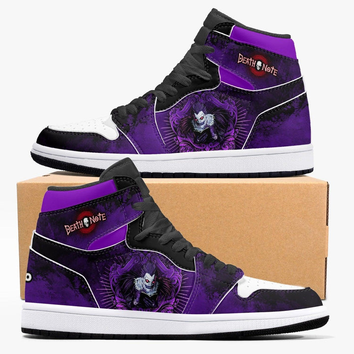 Death Note Ryuk Purple JD1 Mid Anime Shoes _ Death Note _ Ayuko