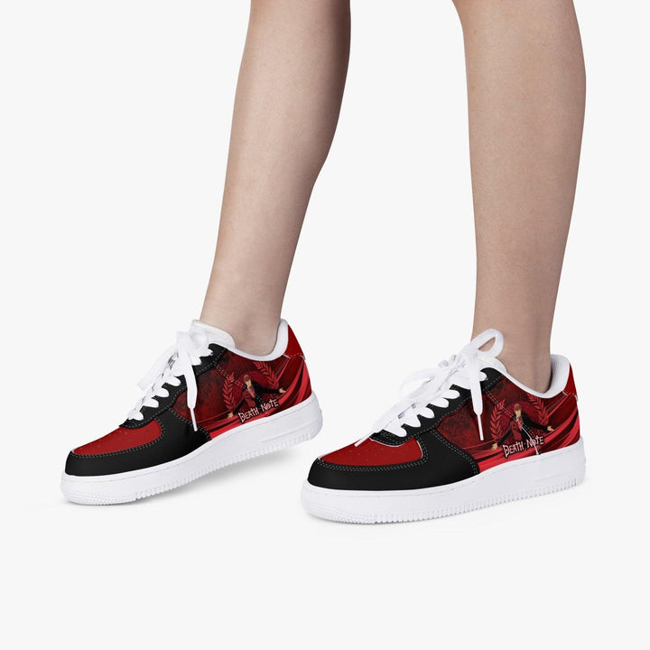 Death Note Light Yagami Red AF1 Anime Shoes _ Death Note _ Ayuko