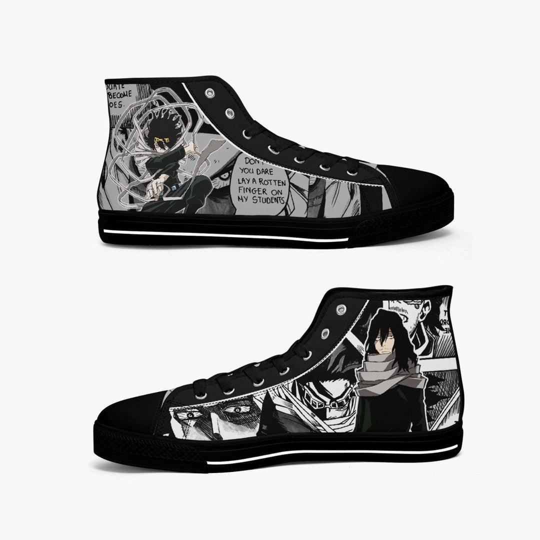 My Hero Academia Aizawa A-Star Mid Anime Shoes _ My Hero Academia _ Ayuko