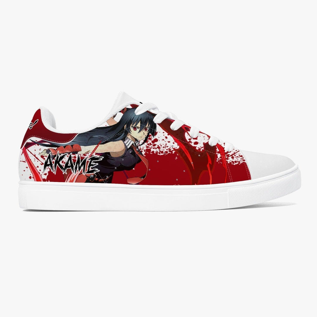 Akame Ga Kill Akame Skate Anime Shoes _ Akame Ga Kill _ Ayuko