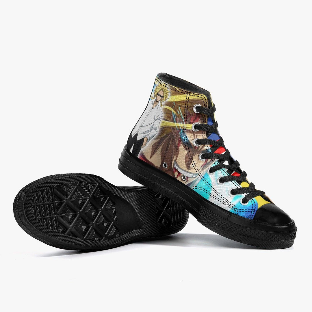 My Hero Academia All Might A-Star High Anime Shoes _ My Hero Academia _ Ayuko