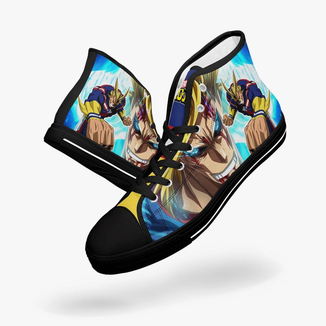 My Hero Academia All Might A-Star Mid Anime Shoes _ My Hero Academia _ Ayuko