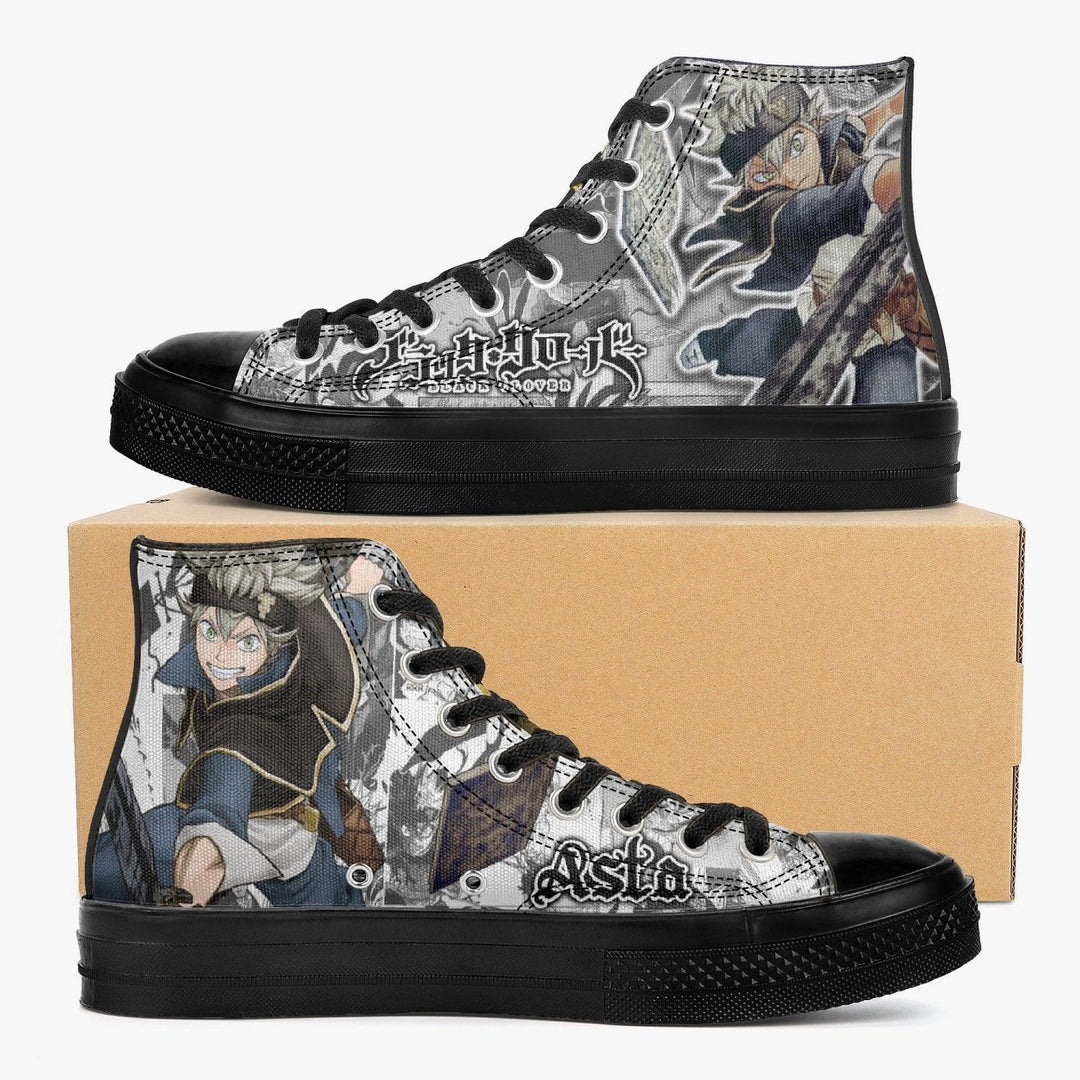 Black Clover Asta A-Star High Anime Shoes _ Black Clover _ Ayuko