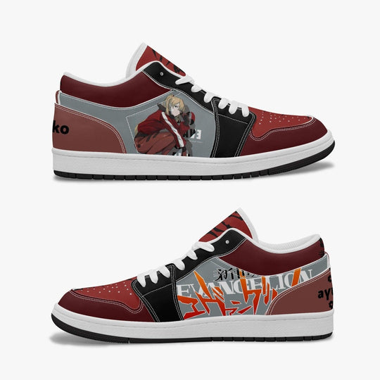 Neon Genesis Evangelion Asuka JD1 Low Anime Shoes _ Neon Genesis Evangelion _ Ayuko