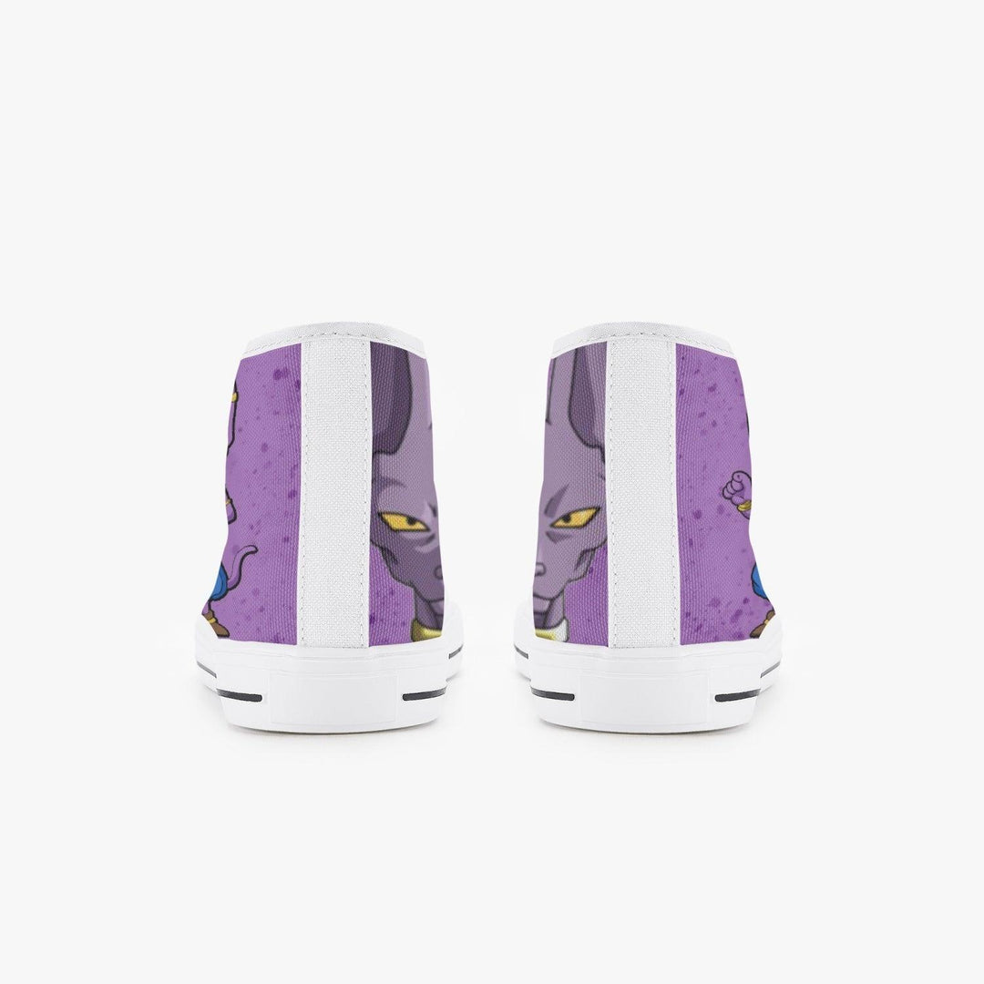 Dragon Ball Super Beerus Kids A-Star High Anime Shoes _ Dragon Ball Super _ Ayuko