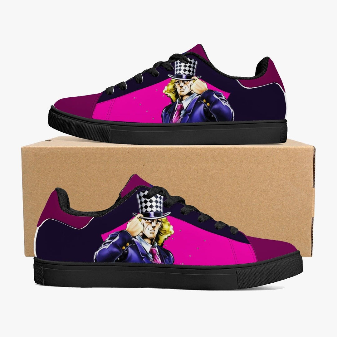 JoJo's Bizarre Adventure Robert E Speedwagon Skate Anime Shoes _ JoJo's Bizarre Adventure _ Ayuko