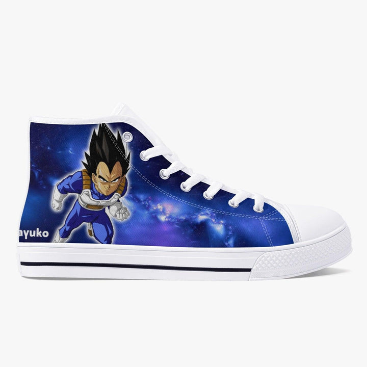 Dragon Ball Super Vegeta A-Star Mid Anime Shoes _ Dragon Ball Super _ Ayuko