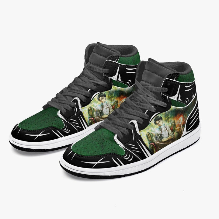 Attack On Titan Levi Ackerman JD1 Anime Shoes _ Attack On Titan _ Ayuko