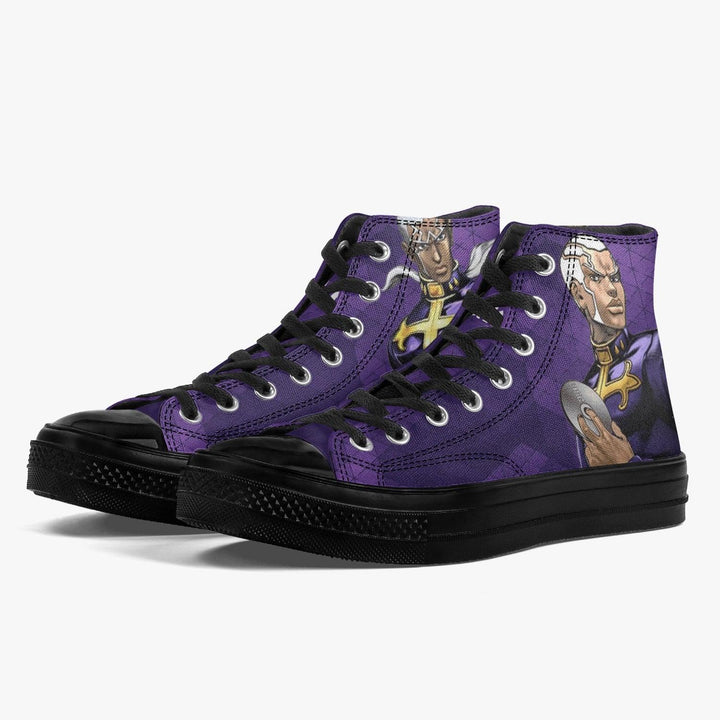 JoJo's Bizarre Adventure Enrico Pucci A-Star High Anime Shoes _ JoJo's Bizarre Adventure _ Ayuko