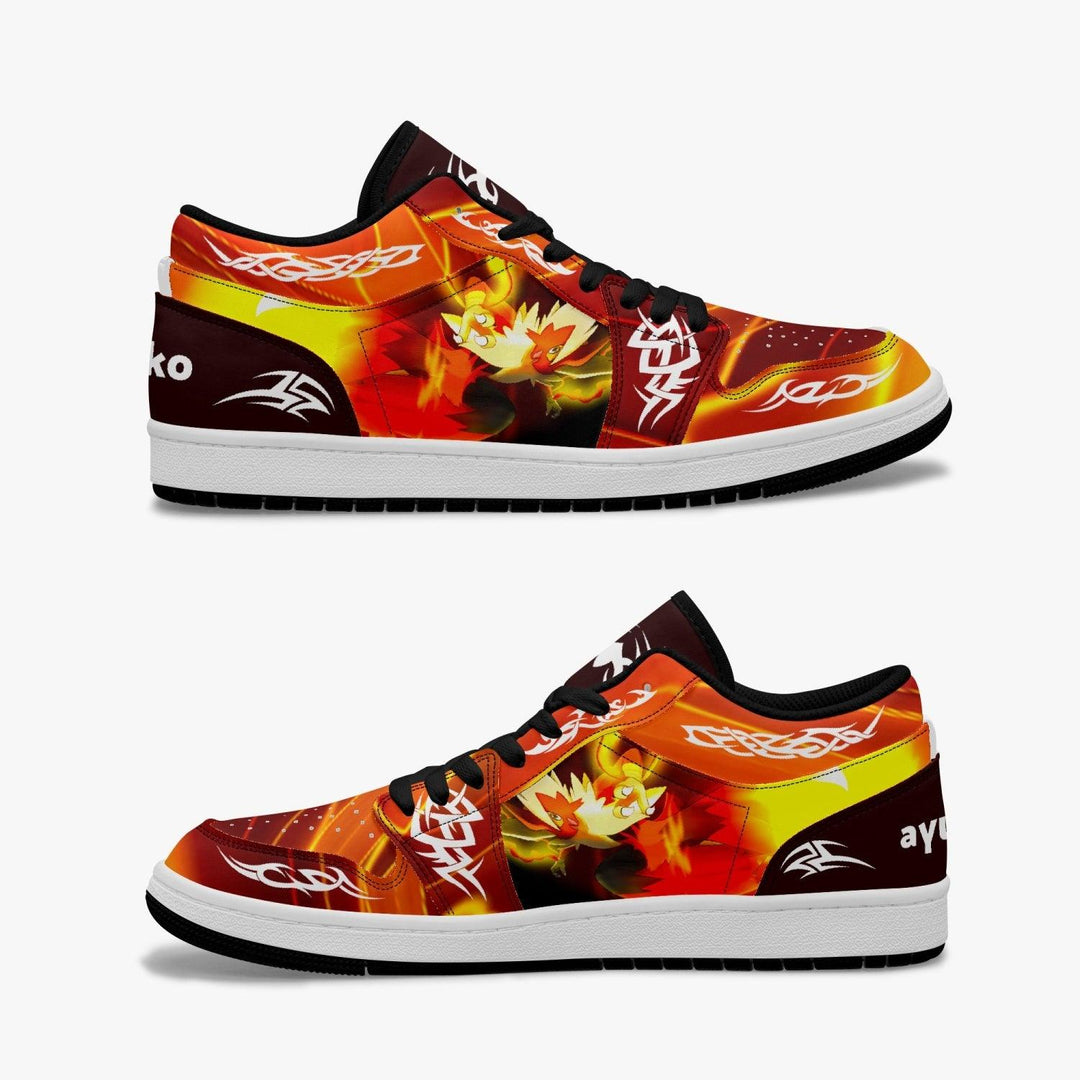 Pokemon Blaziken JD1 Low Anime Shoes _ Pokemon _ Ayuko