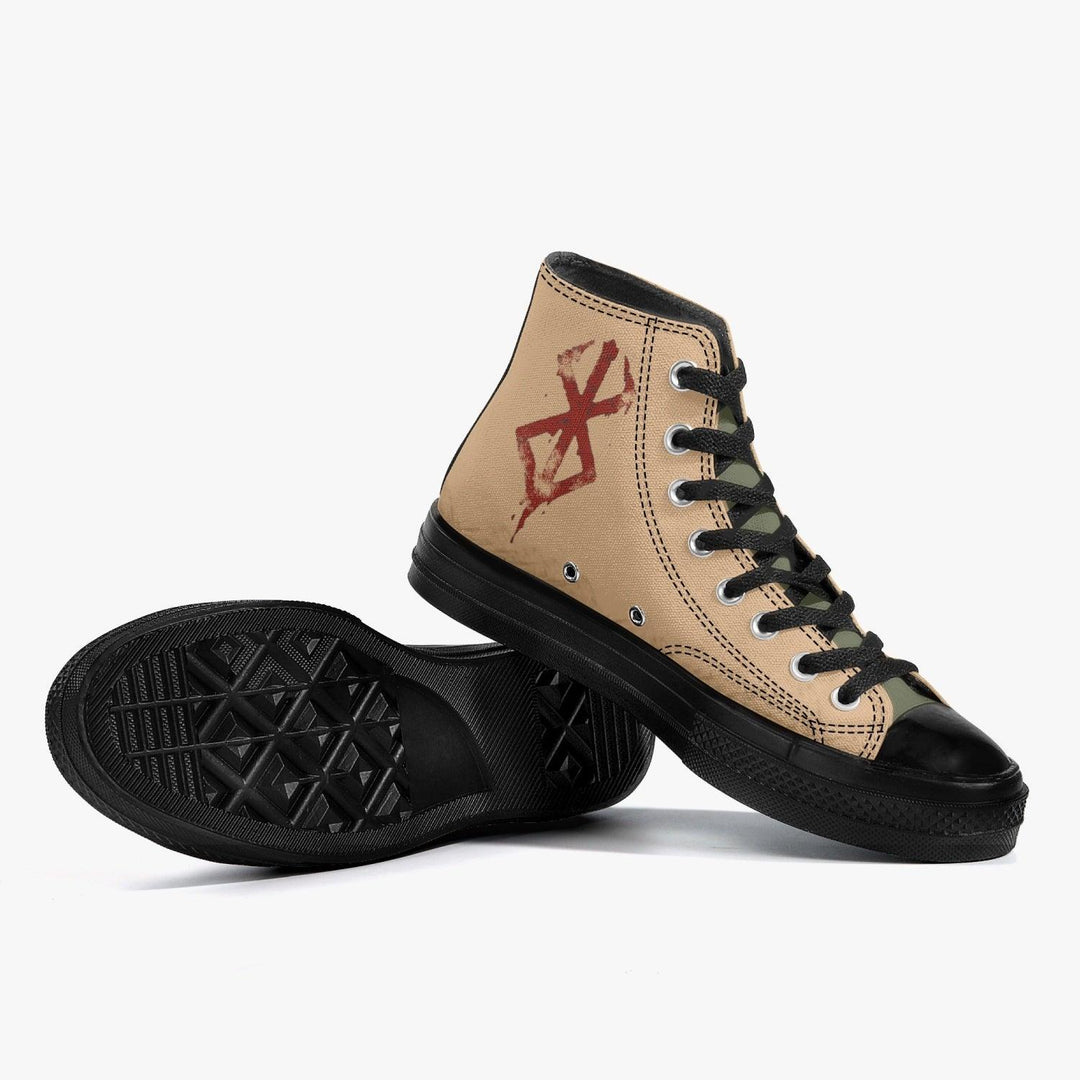 Berserk Casca A-Star High Anime Shoes _ Berserk _ Ayuko