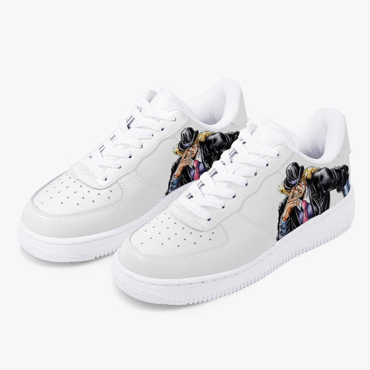 JoJo's Bizarre Adventure Robert Speedwagon AF1 Anime Shoes _ JoJo's Bizarre Adventure _ Ayuko