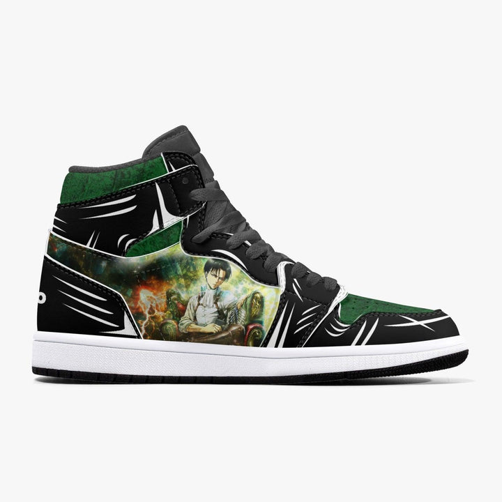 Attack On Titan Levi Ackerman JD1 Anime Shoes _ Attack On Titan _ Ayuko