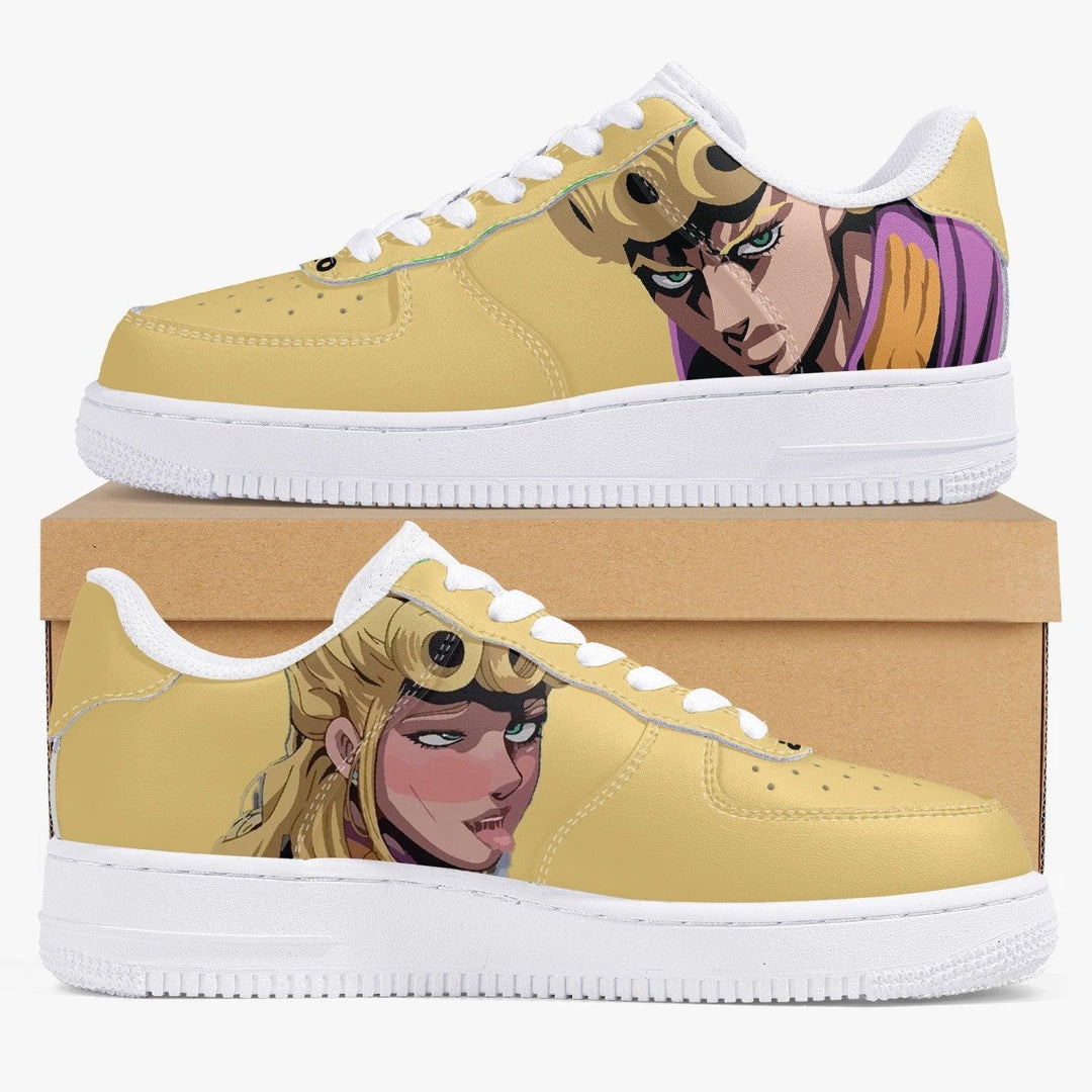 JoJo's Bizarre Adventure Giorno Giovanna Air F1 Anime Shoes _ JoJo's Bizarre Adventure _ Ayuko