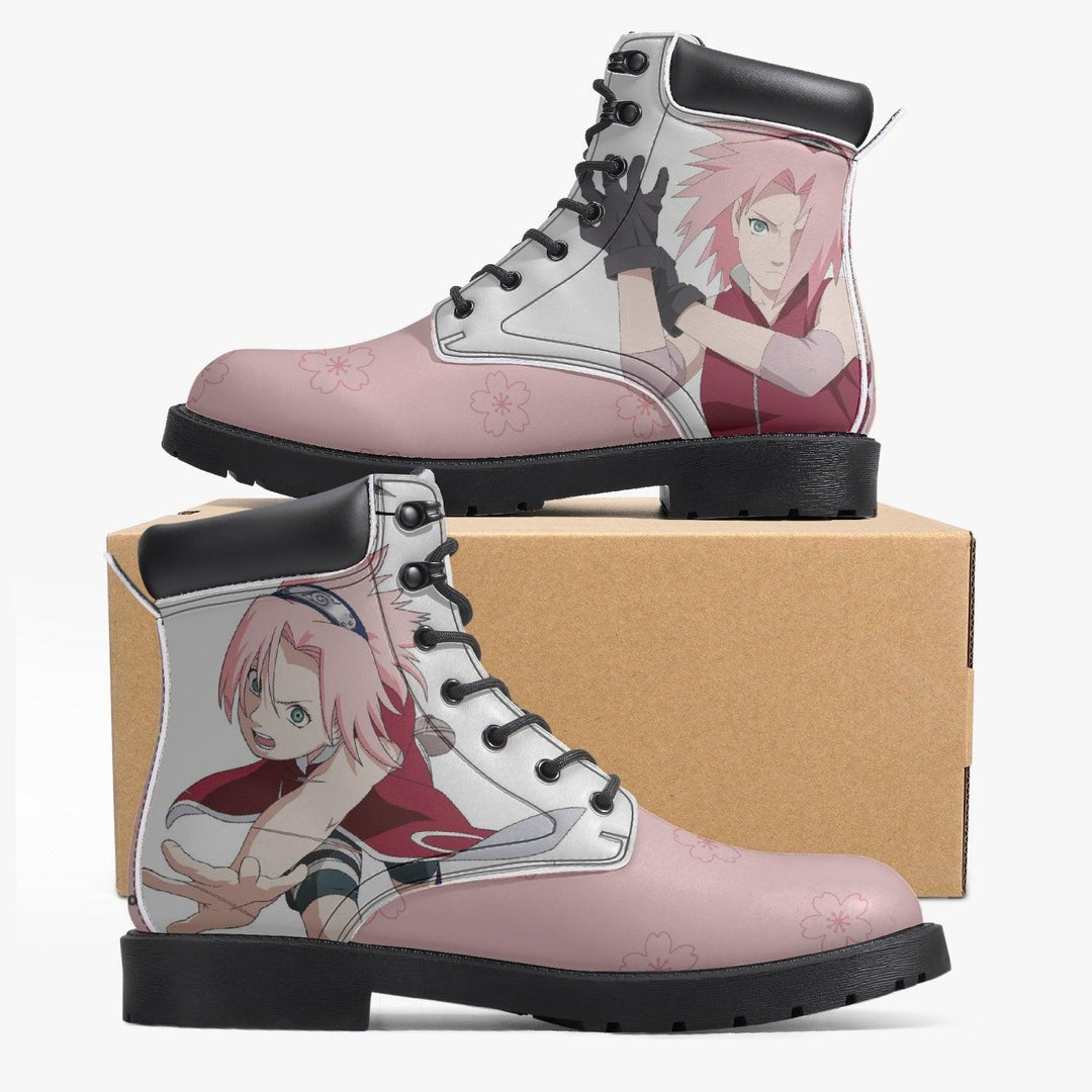 Naruto Shippuden Sakura Haruno All-Season Anime Boots _ Naruto _ Ayuko