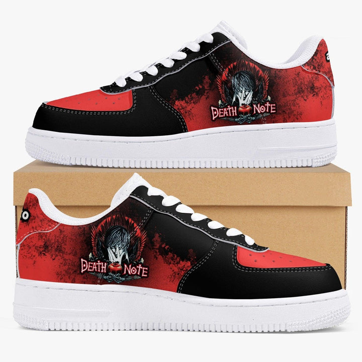 Death Note Red Black AF1 Anime Shoes _ Death Note _ Ayuko