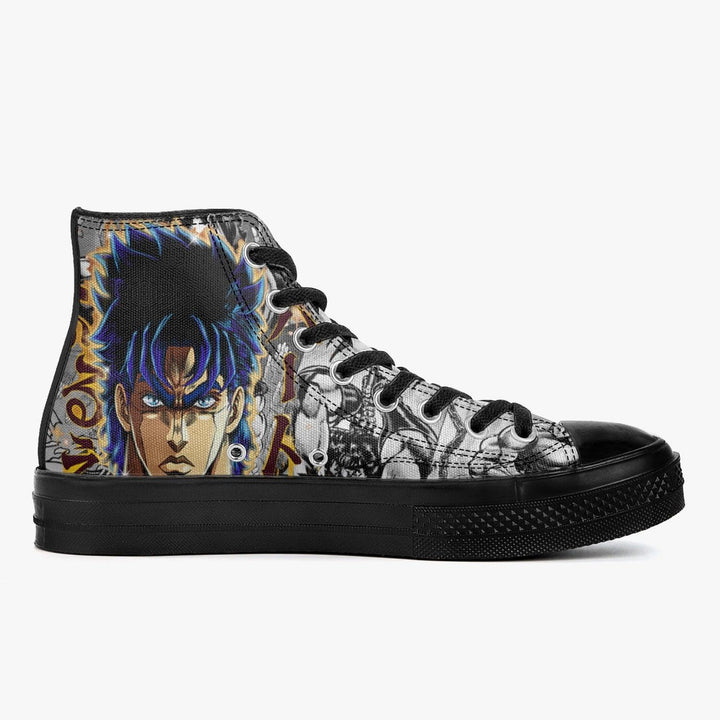 JoJo's Bizarre Adventure Jonathan Joestar A-Star High Anime Shoes _ JoJo's Bizarre Adventure _ Ayuko