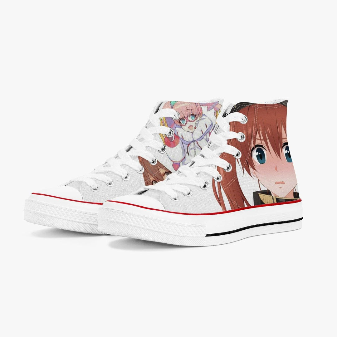 Darling in The Franxx Miku A-Star High White Anime Shoes _ Darling in The Franxx _ Ayuko