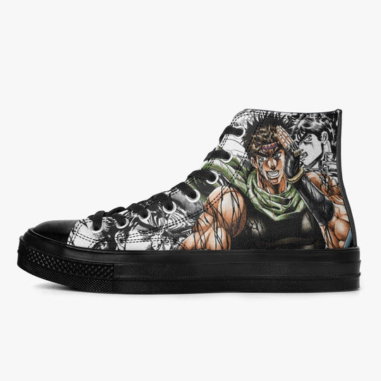 JoJo's Bizarre Adventure Joseph Joestar A-Star High Anime Shoes _ JoJo's Bizarre Adventure _ Ayuko