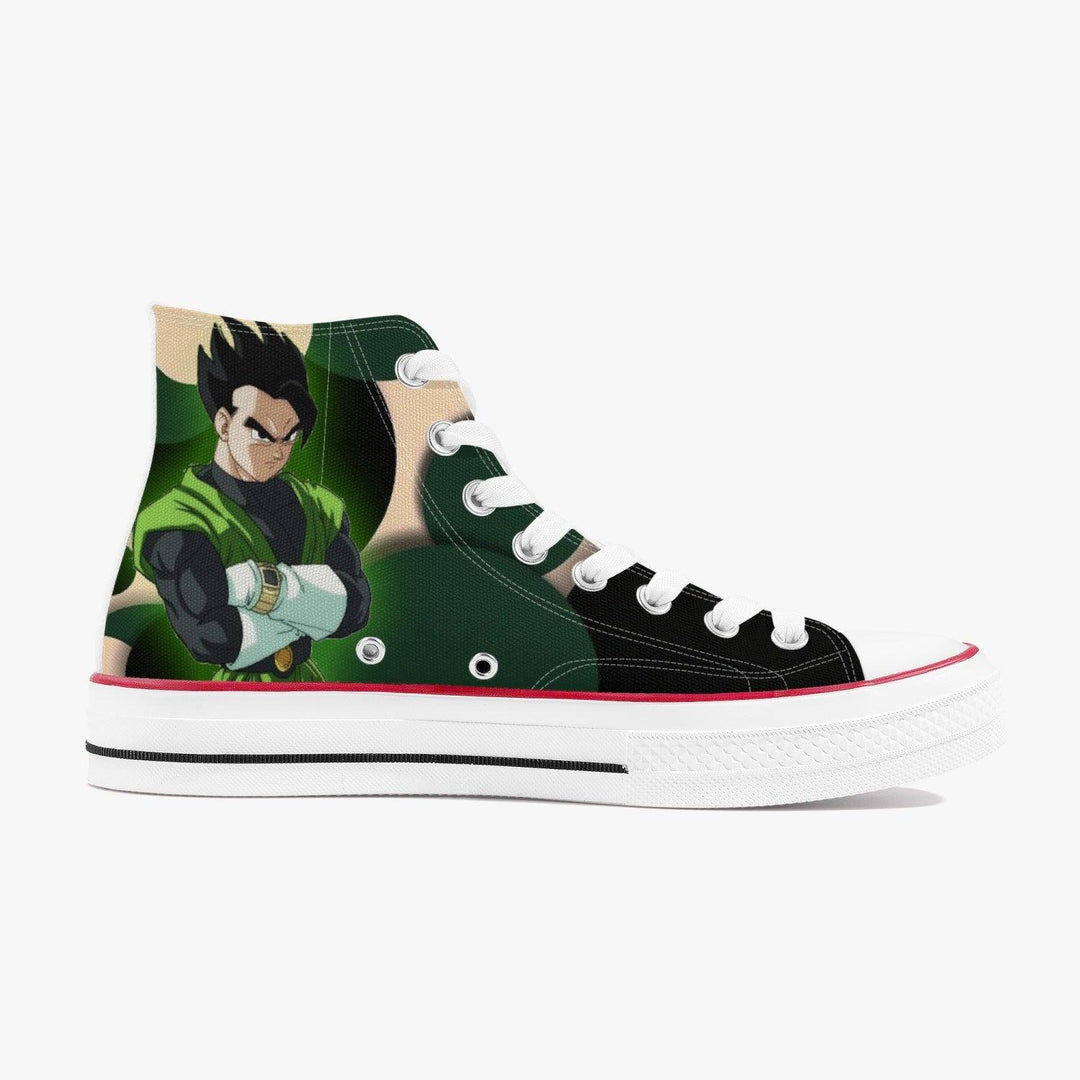 Dragon Ball Z Son Gohan A-Star High White Anime Shoes _ Dragon Ball Z _ Ayuko