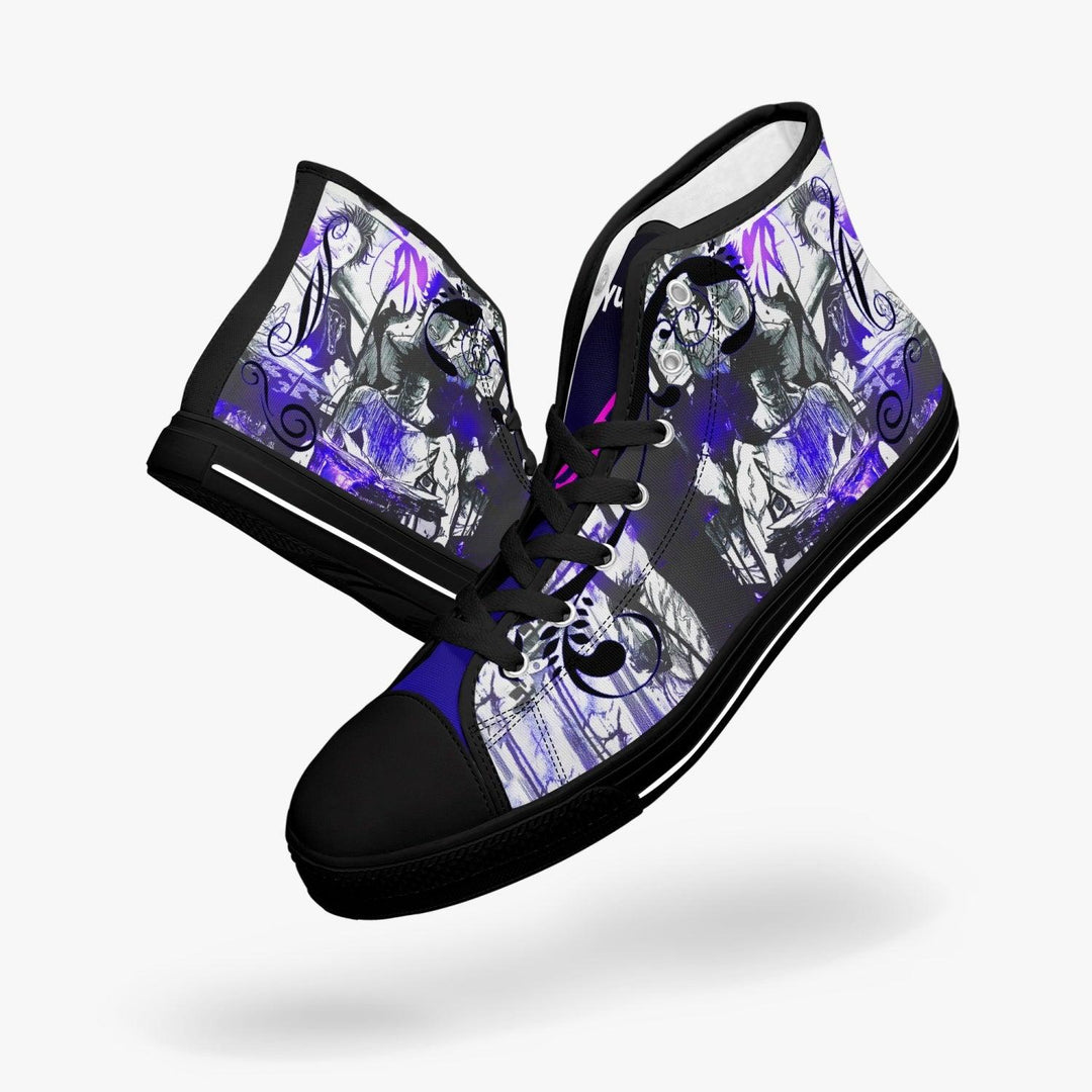 Black Clover Yami Sukehiro A-Star Mid Anime Shoes _ Black Clover _ Ayuko