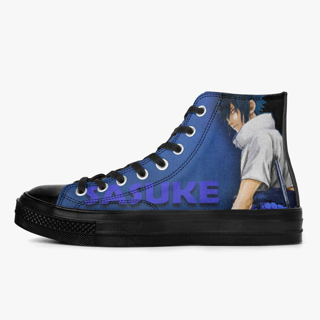 Naruto Shippuden Sasuke A-Star High Anime Shoes _ Naruto _ Ayuko