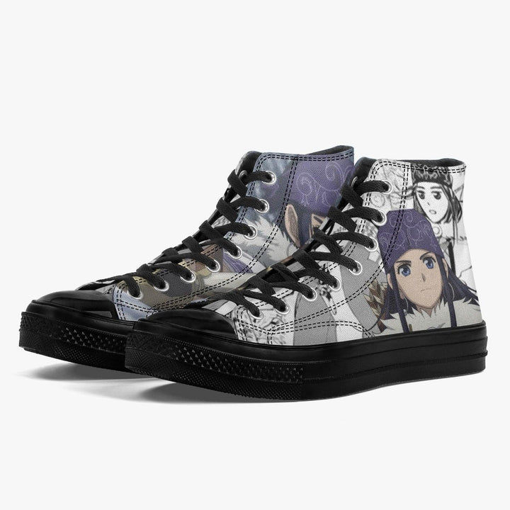 Golden Kamuy Asirpa A-Star High Anime Shoes _ Golden Kamuy _ Ayuko