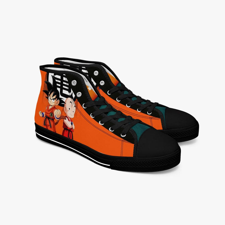 Dragon Ball Z Son Goku and Krillin A-Star Mid Anime Shoes _ Dragon Ball Z _ Ayuko