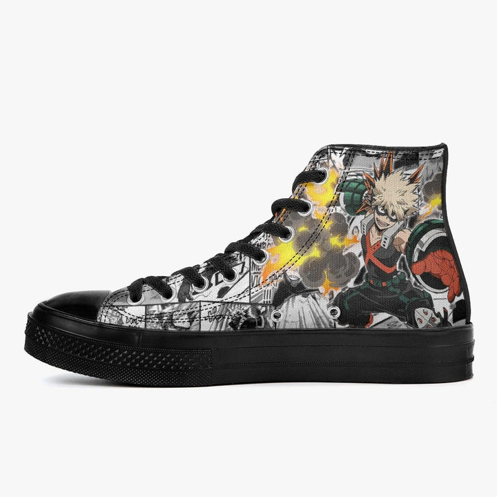 My Hero Academia Bakugo A-Star High Anime Shoes _ My Hero Academia _ Ayuko