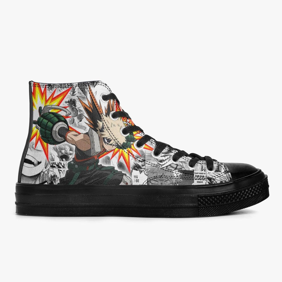 My Hero Academia Bakugo A-Star High Anime Shoes _ My Hero Academia _ Ayuko