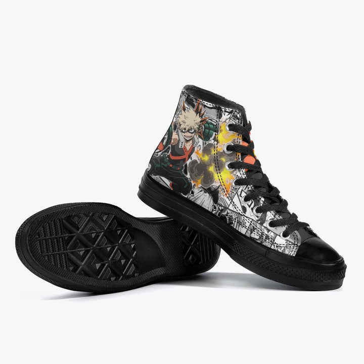 My Hero Academia Bakugo A-Star High Anime Shoes _ My Hero Academia _ Ayuko