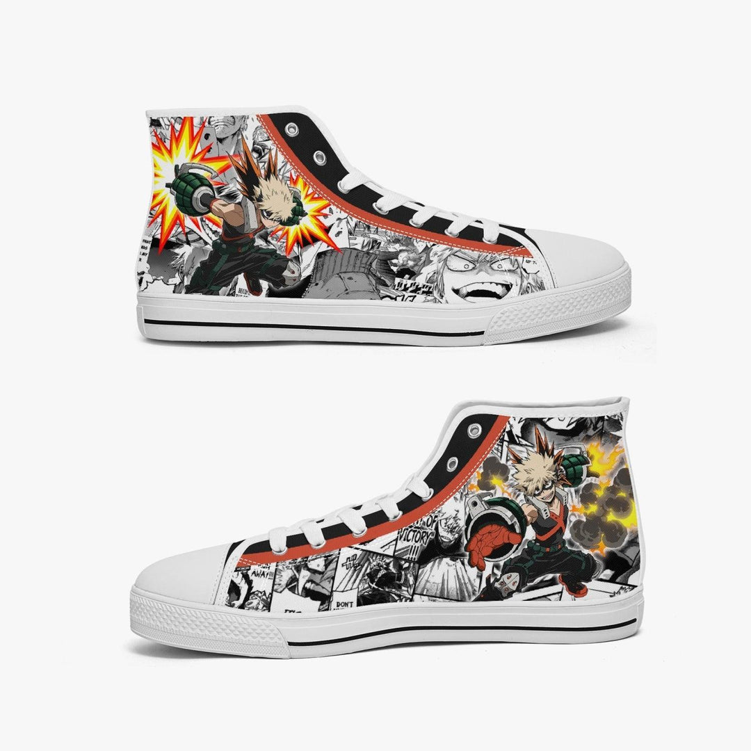 My Hero Academia Bakugo A-Star Mid Anime Shoes _ My Hero Academia _ Ayuko