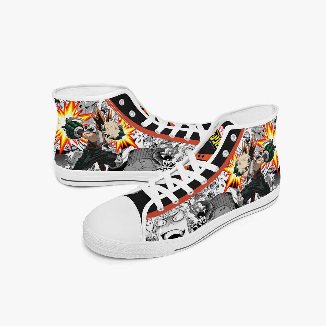 My Hero Academia Bakugo A-Star Mid Anime Shoes _ My Hero Academia _ Ayuko