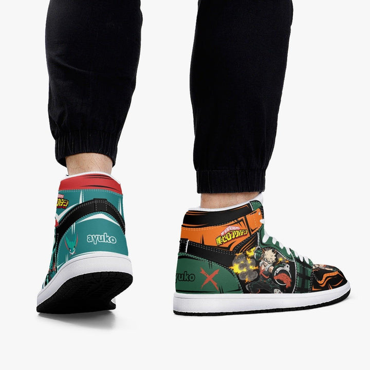 My Hero Academia Bakugo And Deku JD1 Anime Shoes _ My Hero Academia _ Ayuko