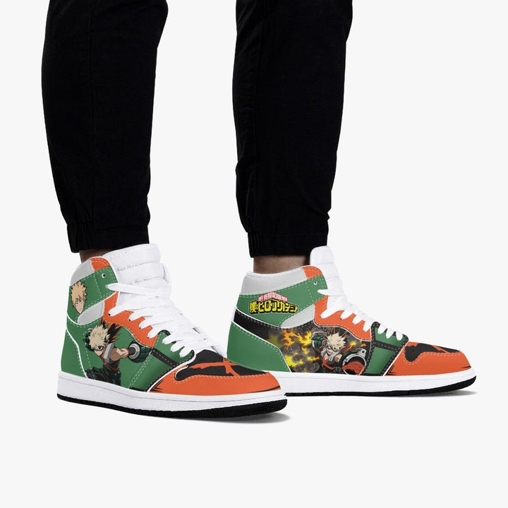 My Hero Academia Bakugo JD1 Mid Anime Shoes _ My Hero Academia _ Ayuko