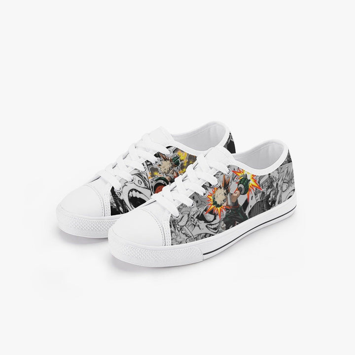 My Hero Academia Bakugo Kids A-Star Low Anime Shoes _ My Hero Academia _ Ayuko